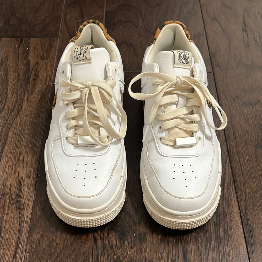 Nike Women's Shoes Air Force 1 Pixel SE Leopard Print CV8481-100